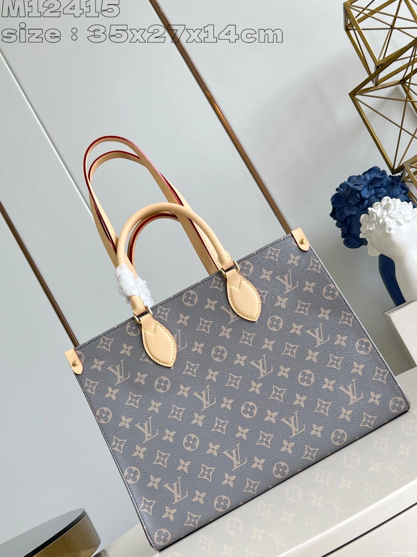 Aaa replica bags ONTHEGO MM-35*27*14cm LOUIS VUITTON 0720